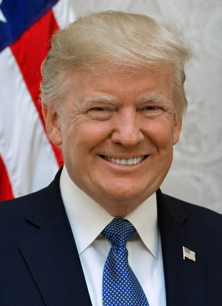 Donald Trump, official portrait (2017)